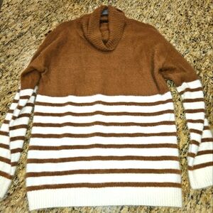 Cowlneck Sweater top, L